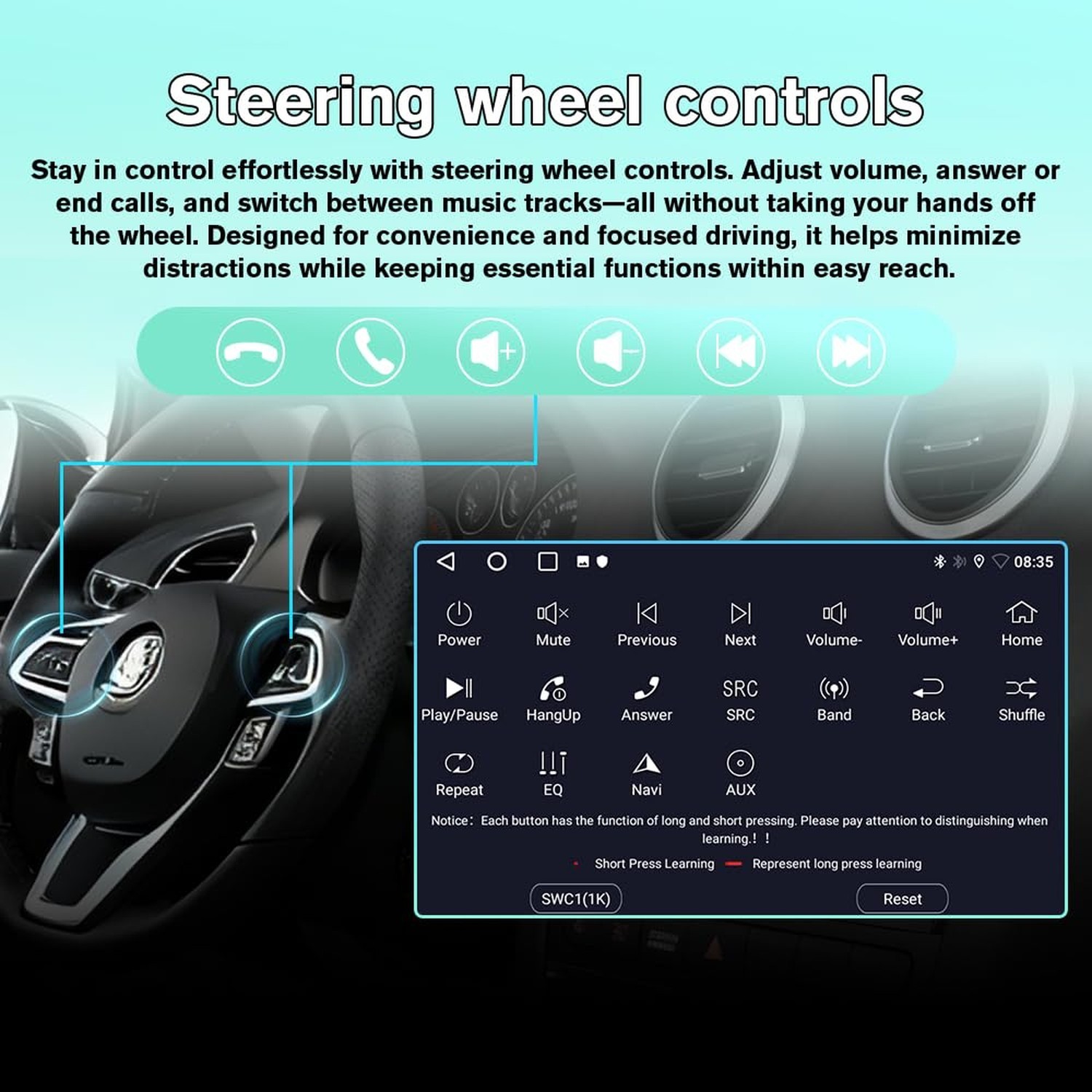 Android Radio for Ford F150 2009-2012 0nly Fit Auto AC 2GB+64GB | 9 inch Touc…