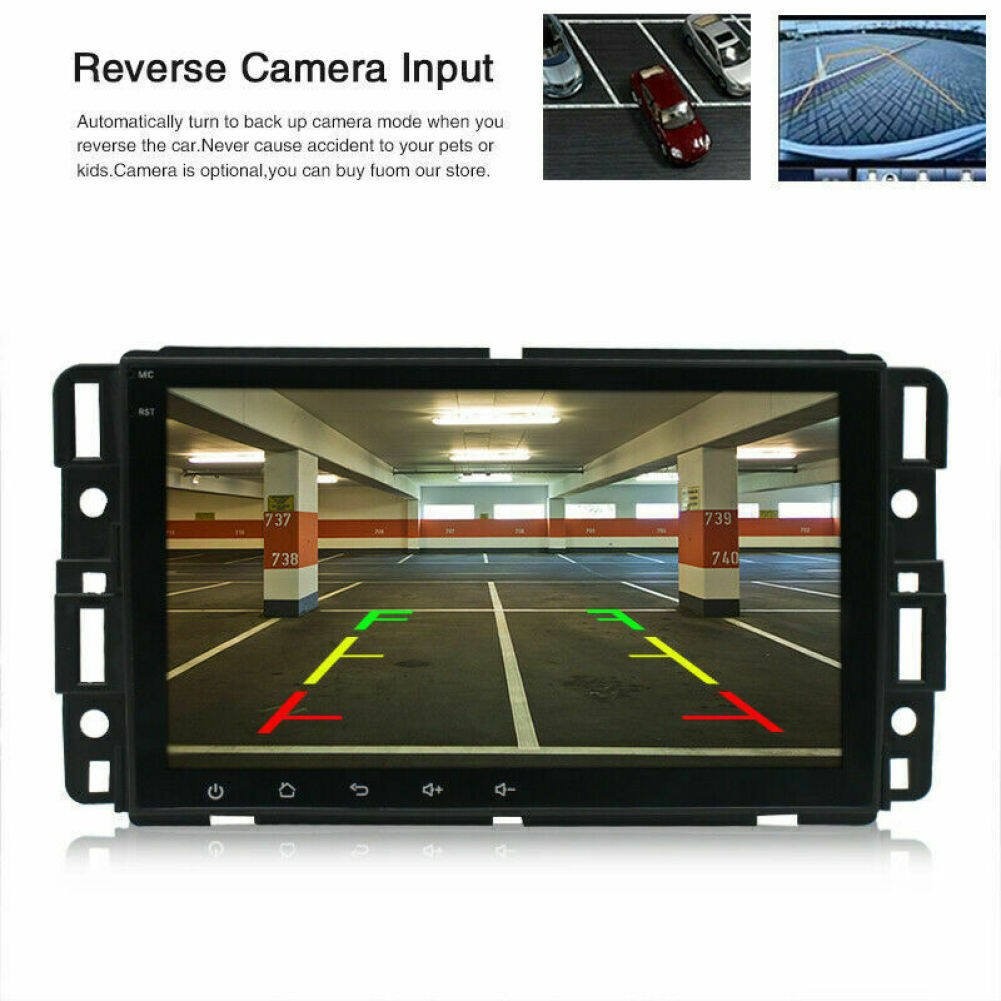 For GMC Yukon Chevy Silverado Double DIN Android 13 8″ Car Stereo Radio GPS Navi