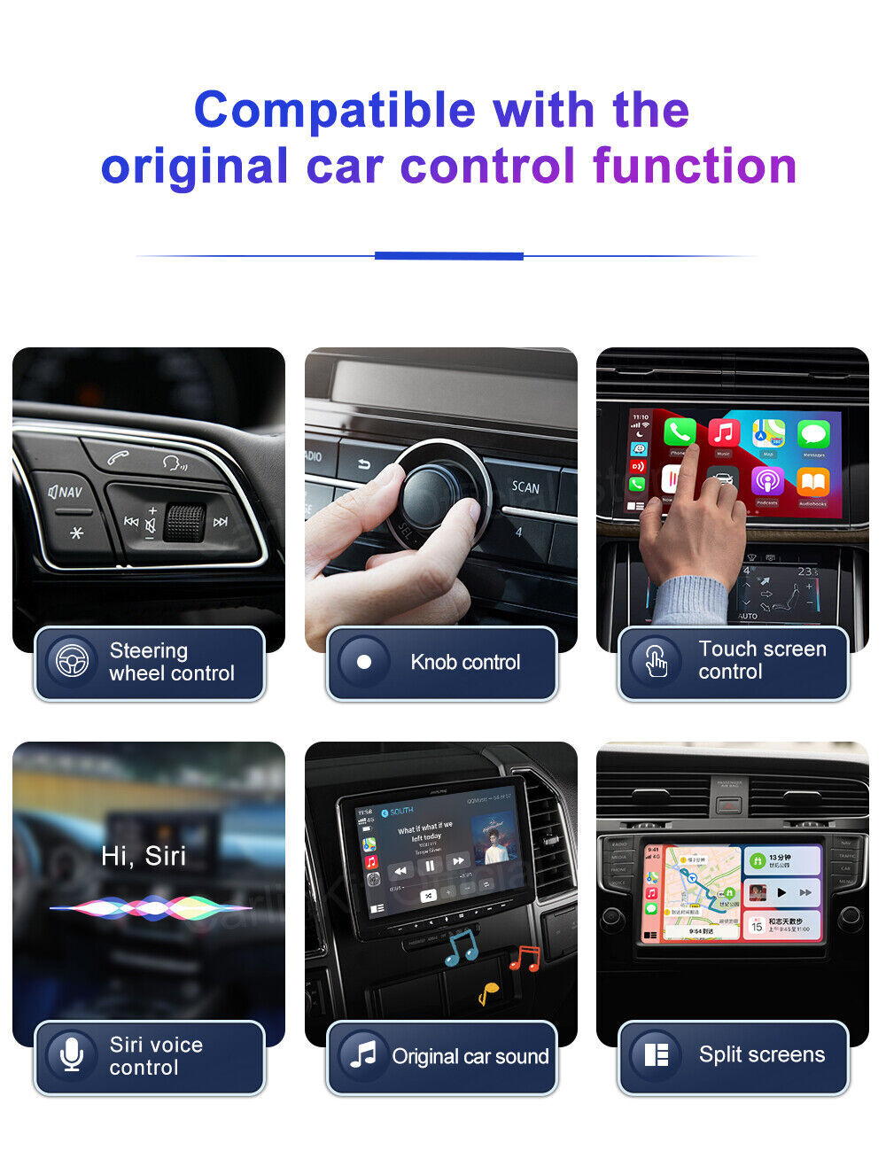 8G+128G Android 12 Ai Box CarPlay QCM6125 Wireless CarPlay Android Auto For Kia