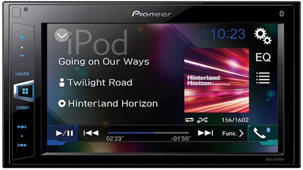 Pioneer MVH-AV251BT 7″ Digital Multimedia Video Receiver, Apple CarPlay, Android