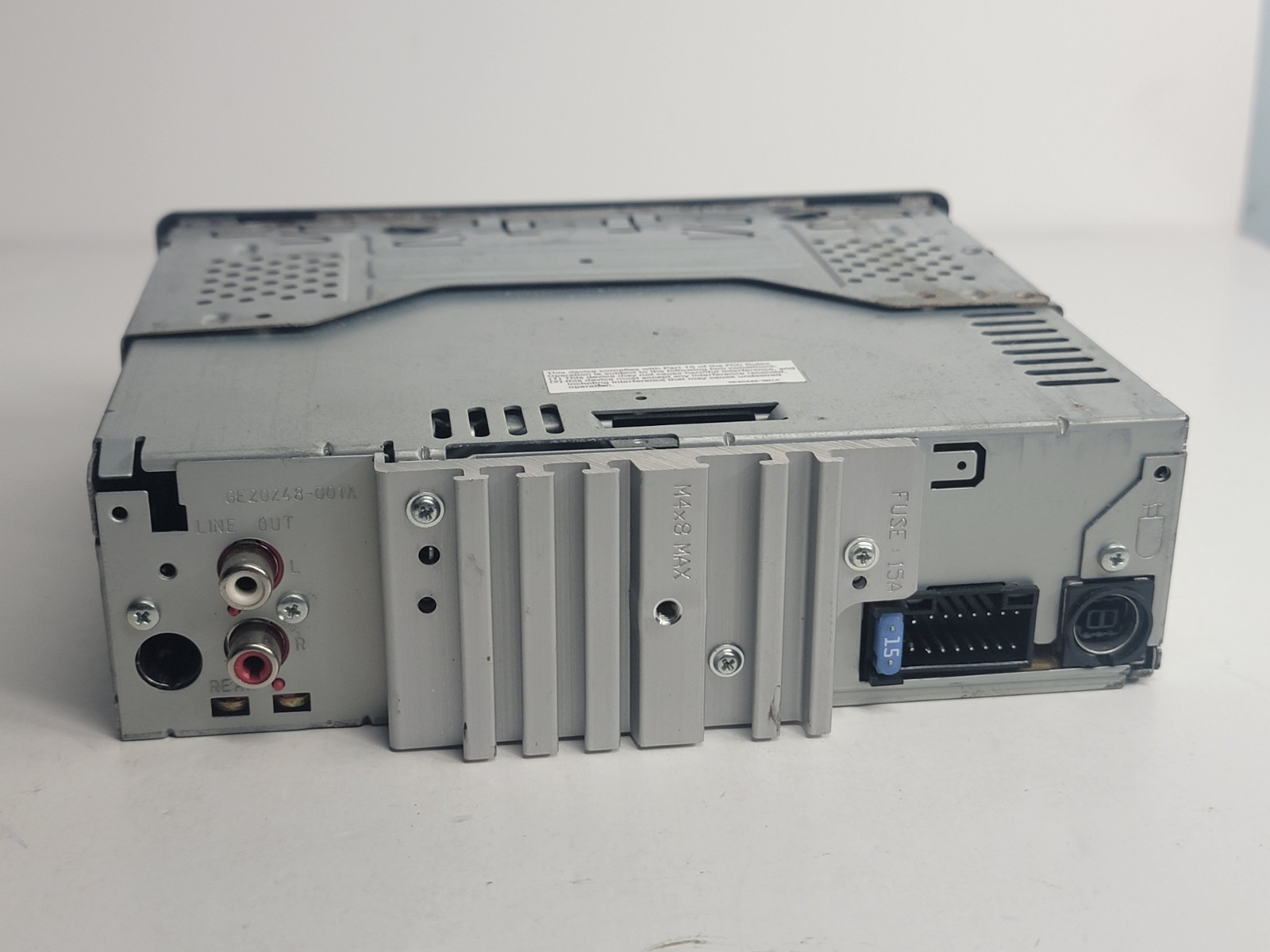JVC KD-R600 CAR RADIO USB AUX SINGLE – PARTS OR REPAIR
