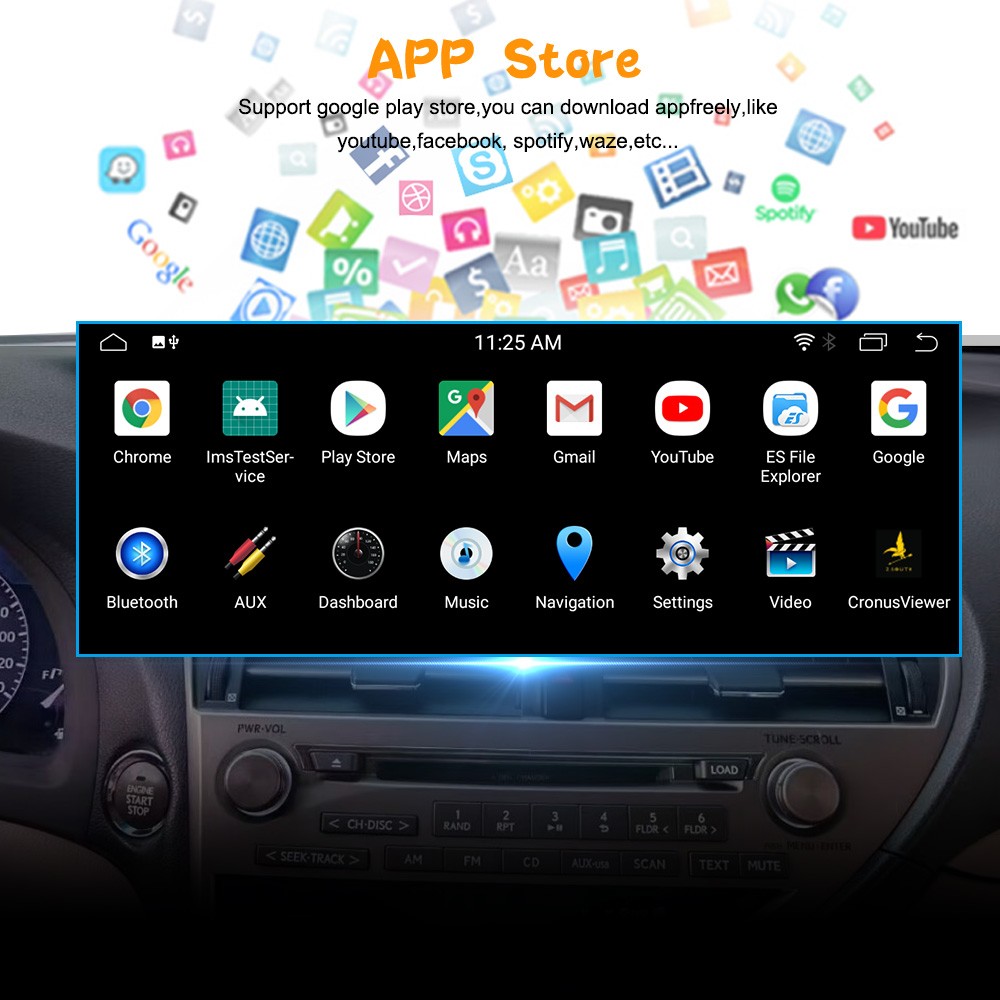 Android 14 For Acura TSX 2003-2008 Car Radio Player support Android Auto Carplay