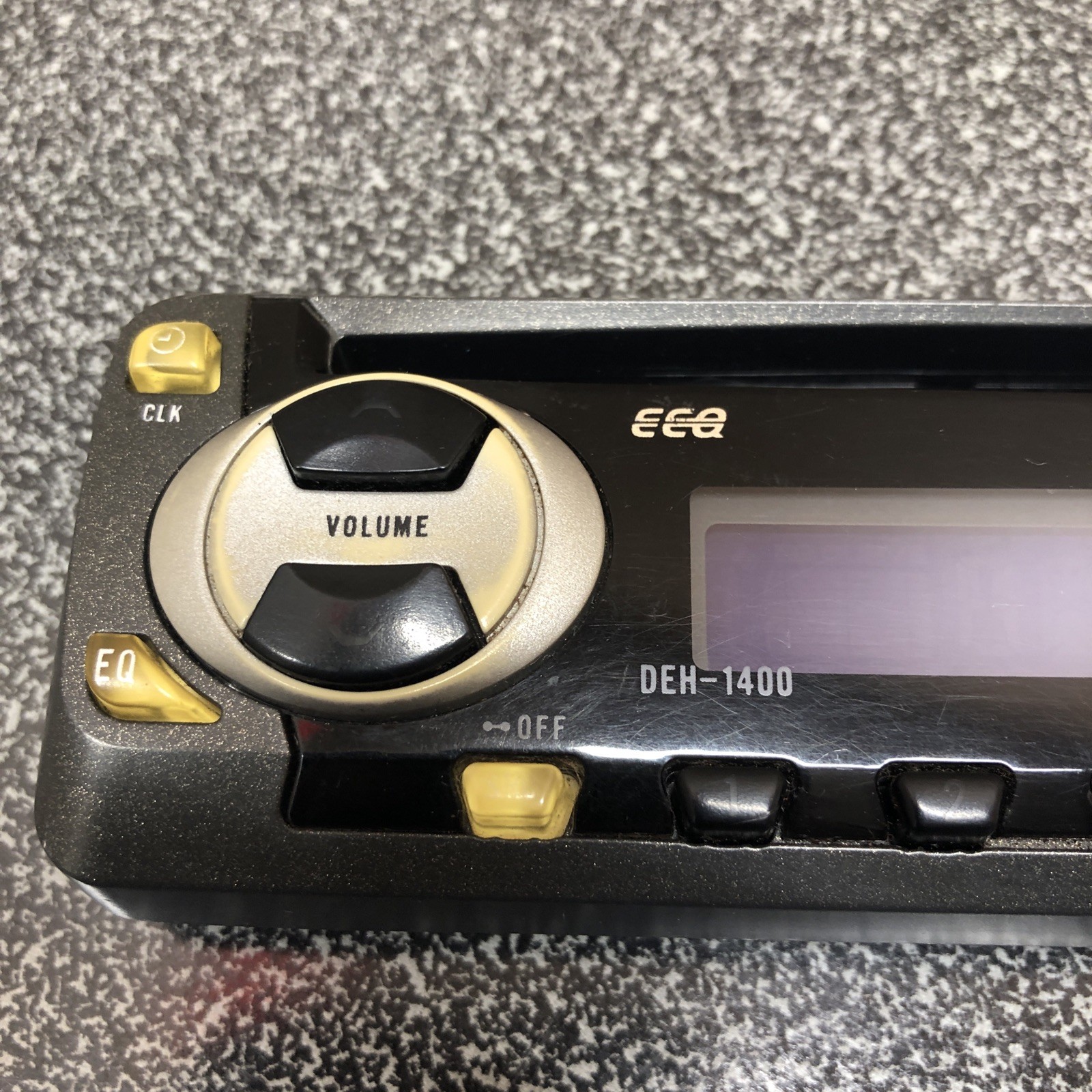 Pioneer DEH-1400 CD Player In Dash Receiver *Faceplate Only*