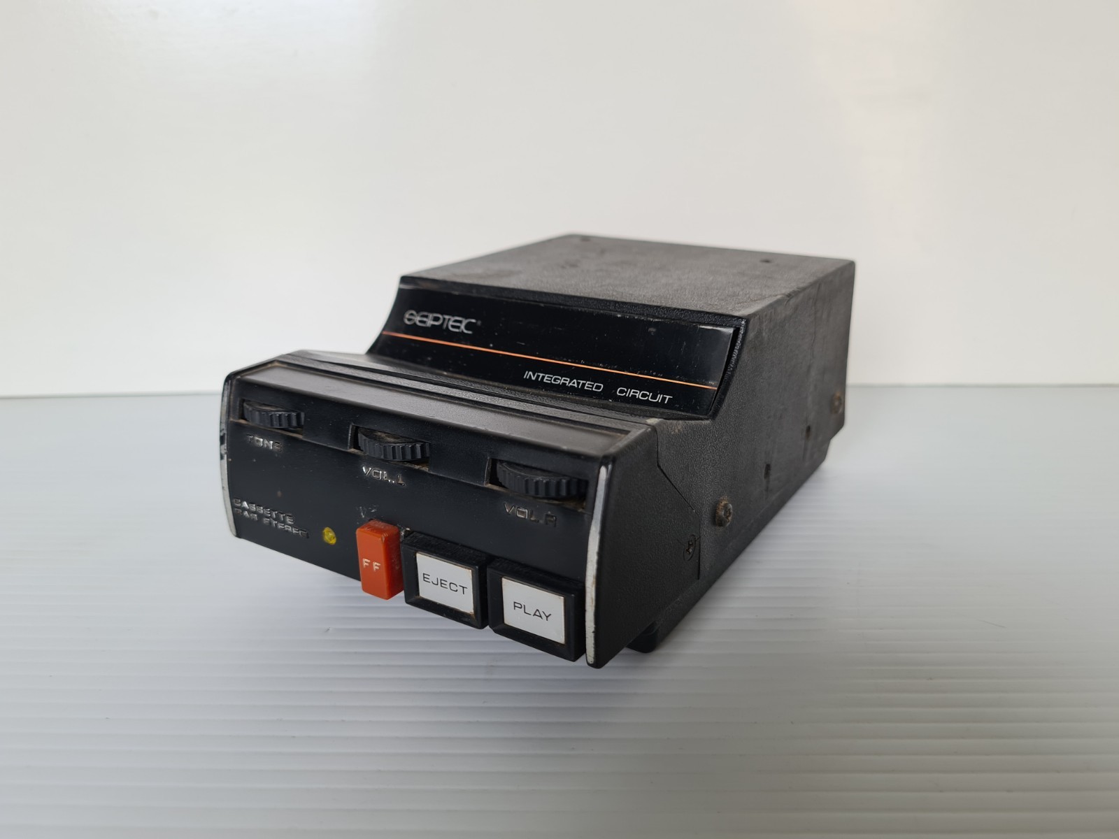 Vintage Seipteic Cassette Head Unit Japan 01519T Matsushita Panasonic Car 1974