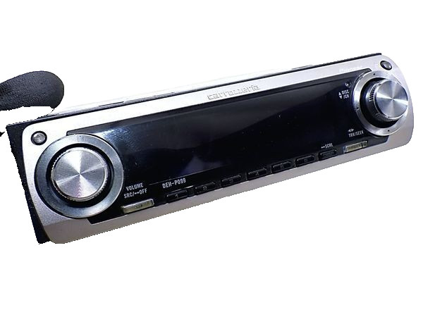 Carrozzeria Pioneer DEH-P099 1Din Car Audio CD Player Black Used From JP