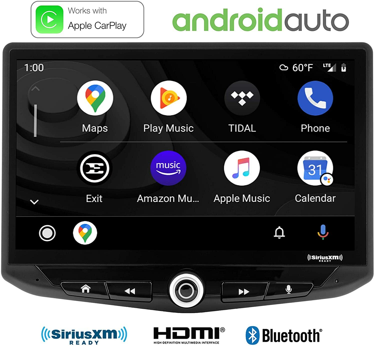 Stinger HEIGH10 UN1810 10” Floating Car Stereo Apple CarPlay Android Auto Radio