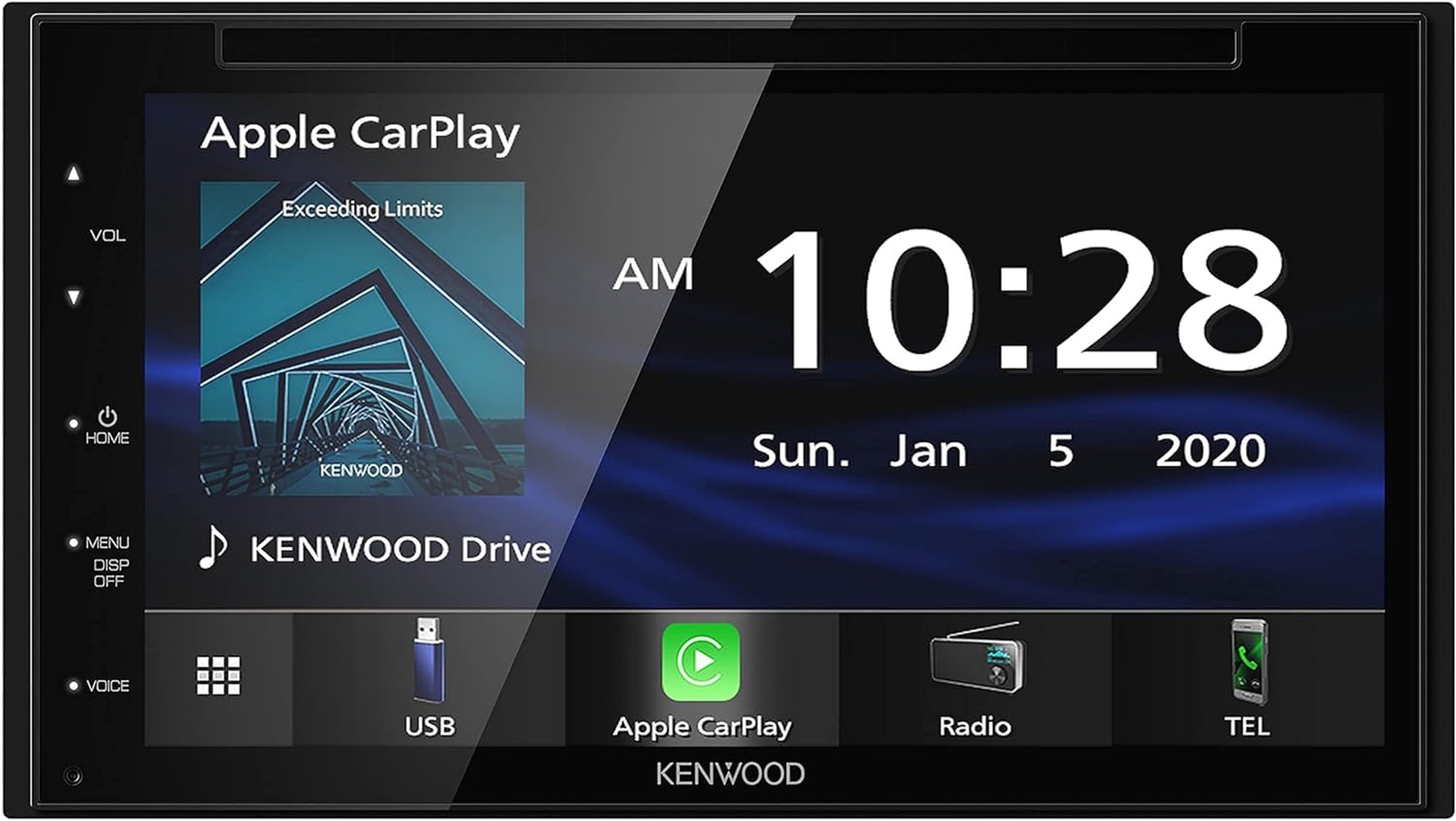 Kenwood DDX5707S 6.8″ DVD/CD Car Stereo with AM/FM RDS + CMOS-230 Backup Camera