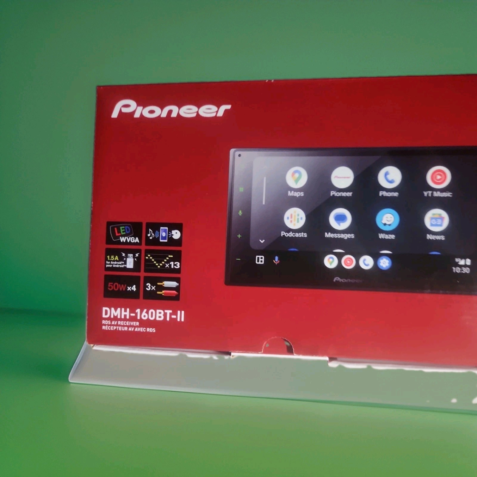 NEW Pioneer DMH-160BT-II Digital RDS AV Receiver Car Stereo Head Unit 6.8″