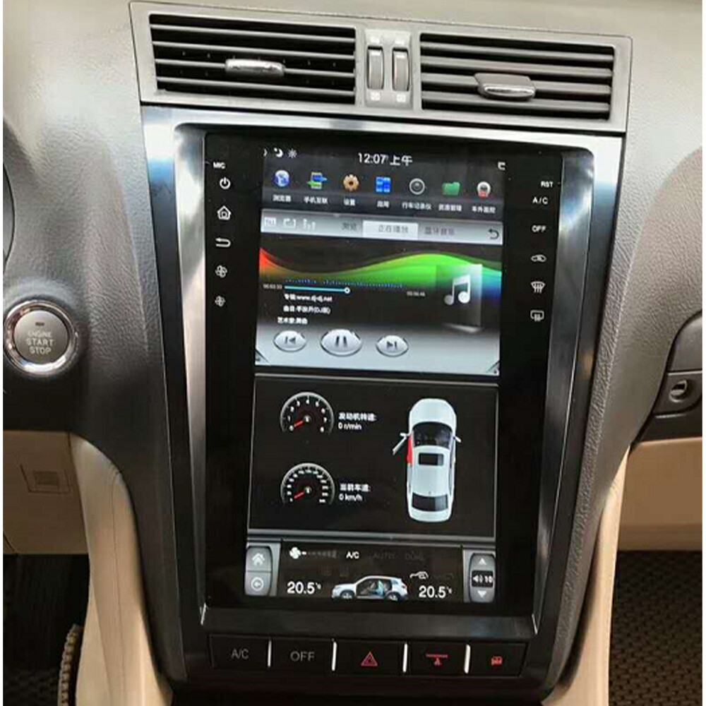 12.1″ Tesla Style Car Gps Navigation Radio For Lexus Gs Gs300 Gs350 2004-2011