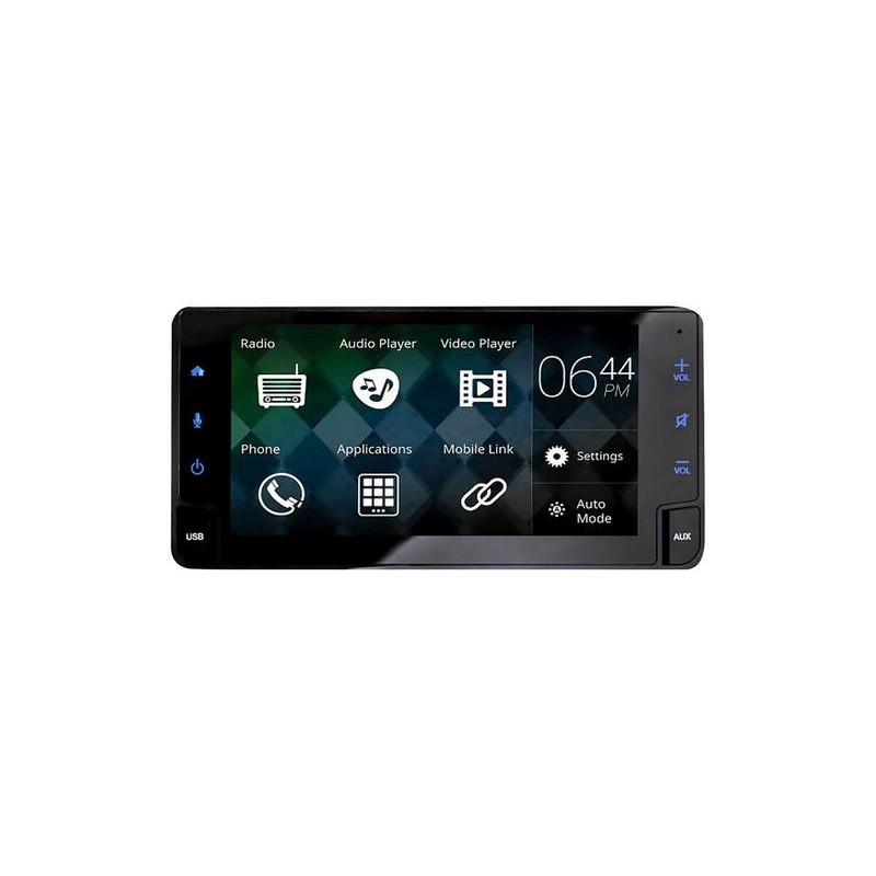 CLARION Car Head Unit 6.75″ double din mechless AV receiver with Bluetooth