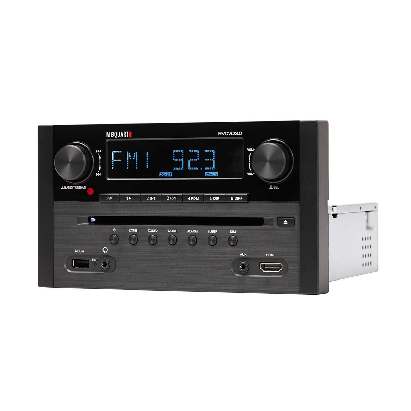 MB Quart RVDVD3.0 RV Source Unit with DVD, AM/FM, Bluetooth 4.0 & Remote