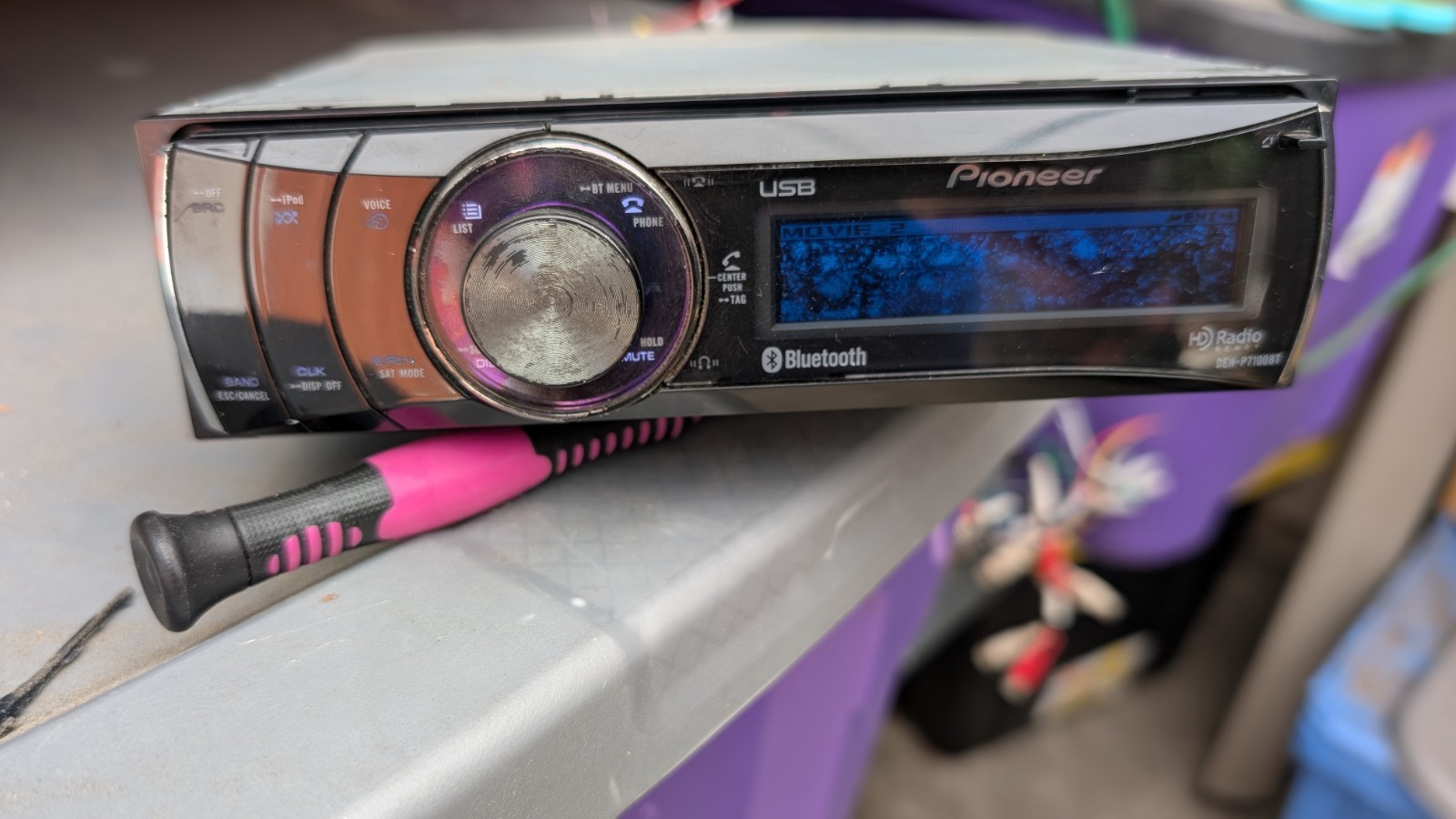 Pioneer Premier DEH-P7100BT Bluetooth CD Player USB 3d Graphics 🐬