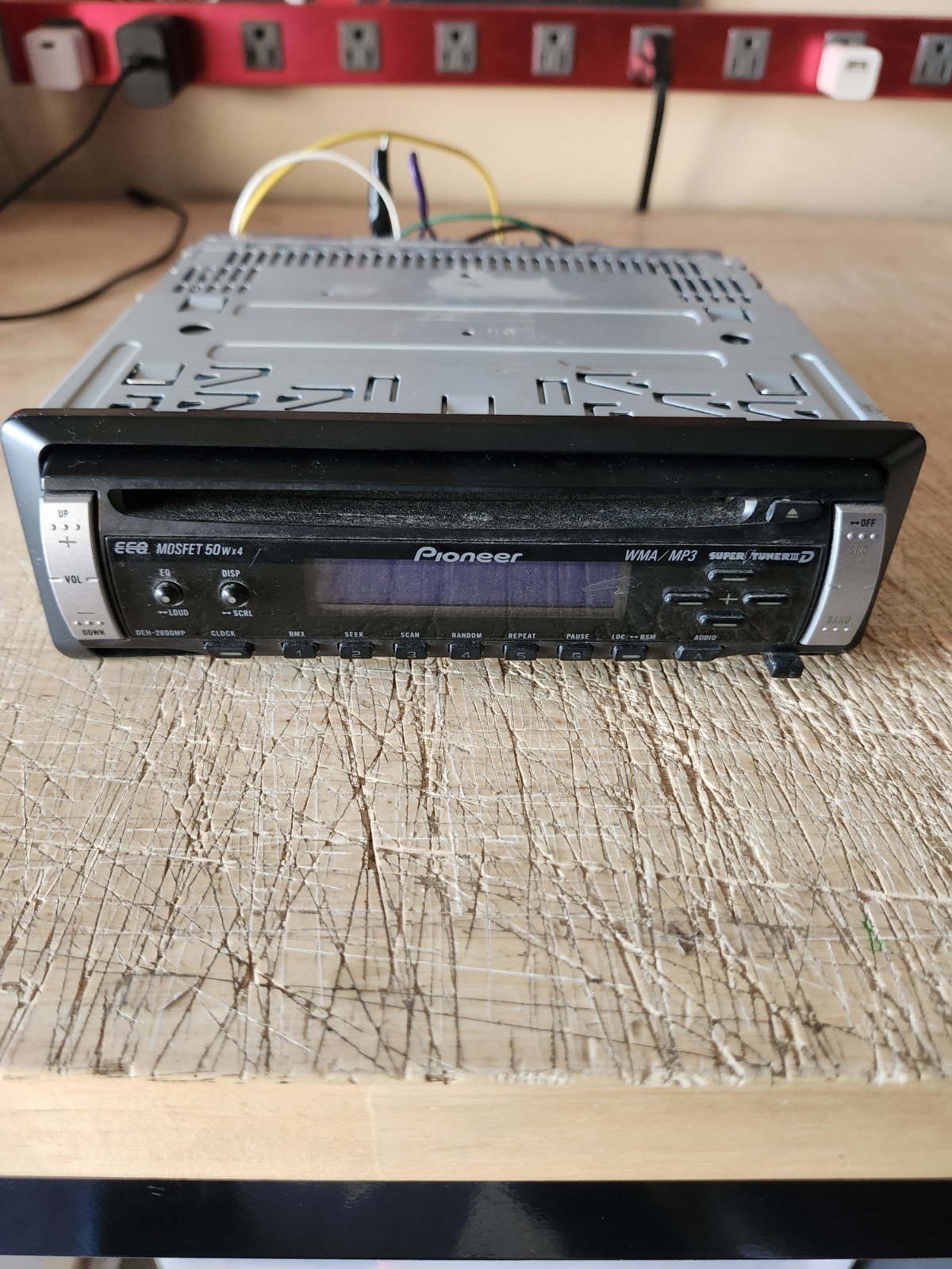 Pioneer CD Stereo Car DEH-2880MP Used WMA/MP3
