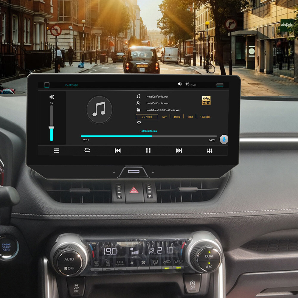 12.3 inch Android 14 For Toyota RAV4 2020 Car Stereo Radio GPS Navi WIFI 32GB