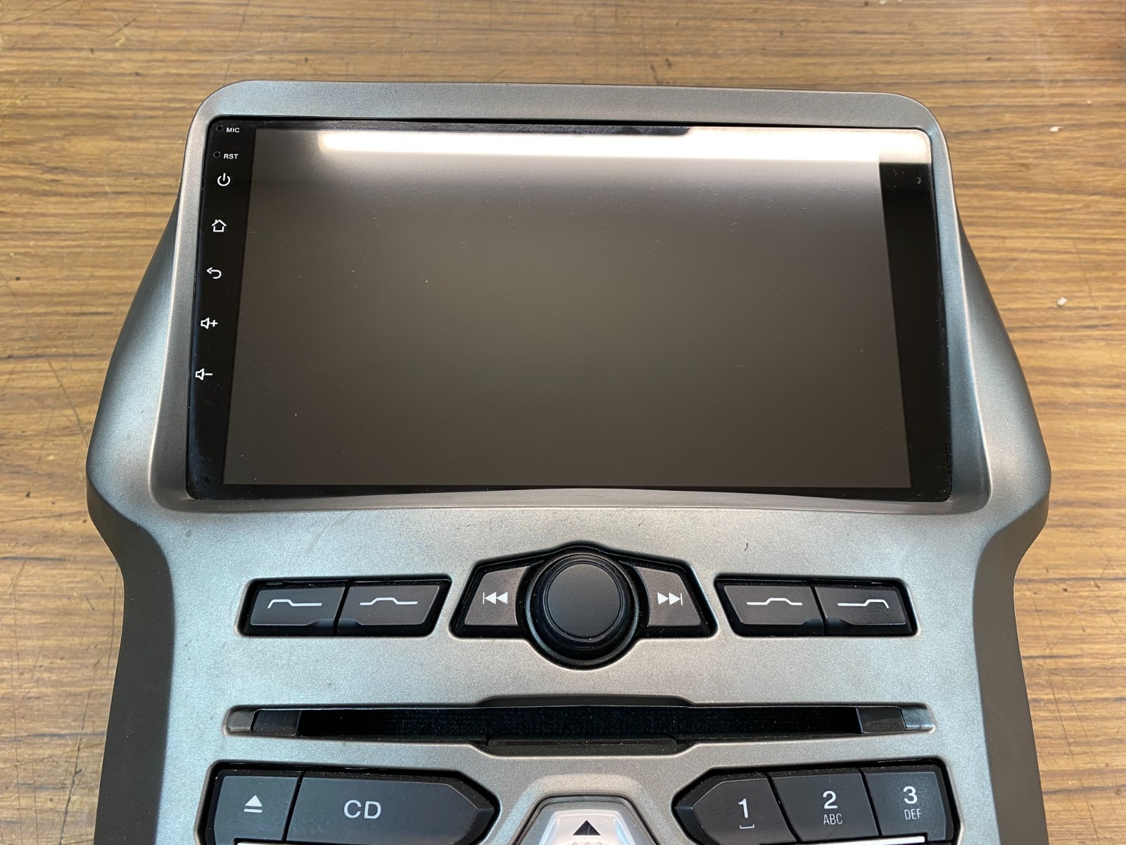 Ford Ranger PX1 Interior Dash Center ICC Surround + Aftermarket Reverse Camera