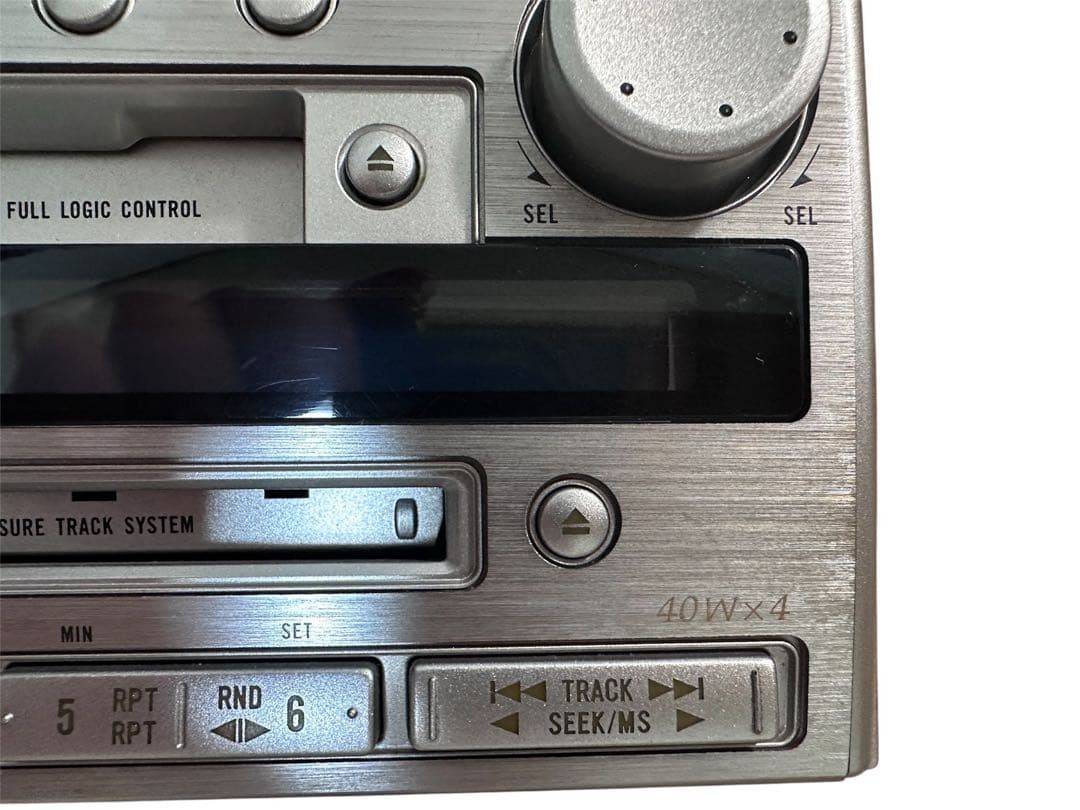 Carrozzeria FH-401 Car Audio Head Unit CD MD Cassette AM FM Tuner 40W x 4 Tested
