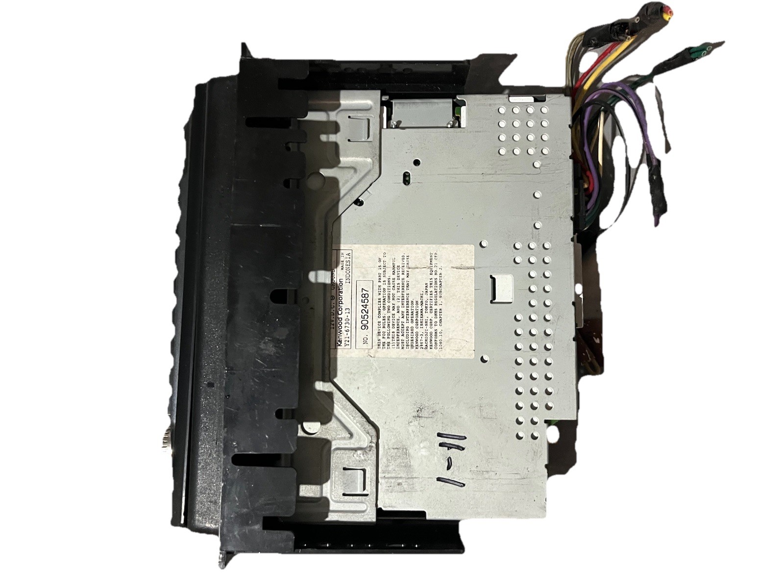 Kenwood AM FM CD radio receiver KDC-MP208 Y21-6730 13
