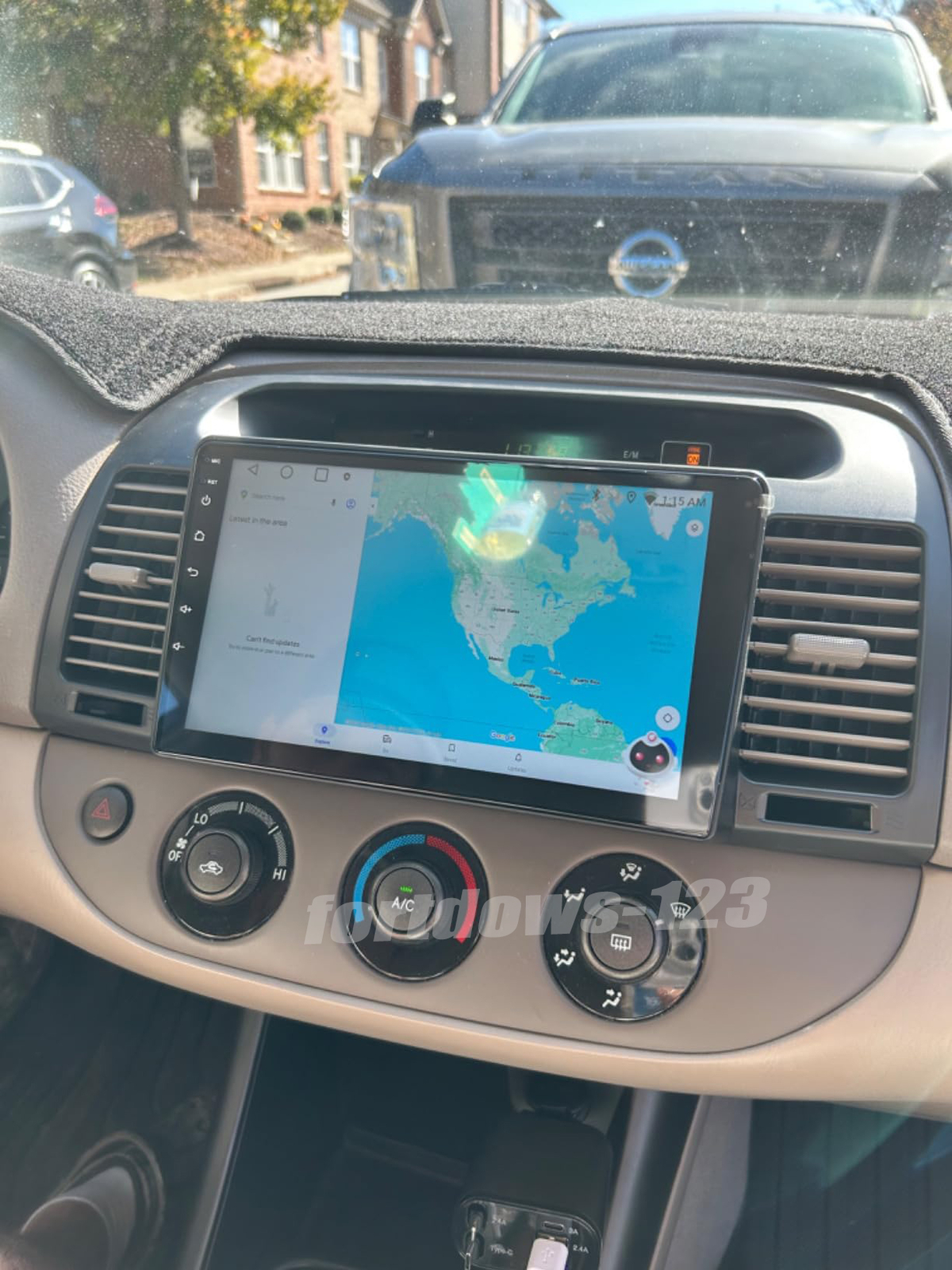 In-Dash GPS Android Carplay Car Radio Stereo GPS Navi For Toyota Camry 2002-2006