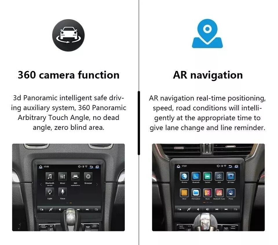 8.4″ 64GB Android Car Radio Stereo Navi Carplay For 2010-2017 Porsche Panamera