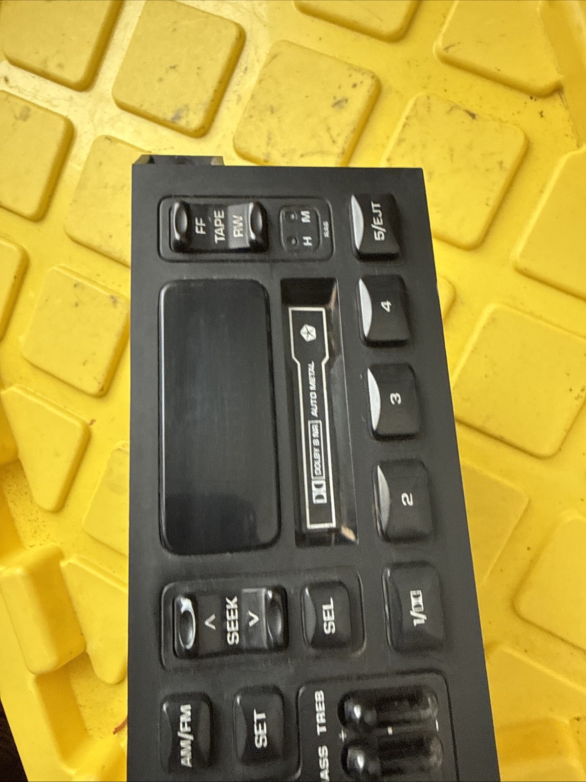 TESTED 2001 Dodge Ram Van Radio Cassette Player P56038933AB RAS Black AM/FM
