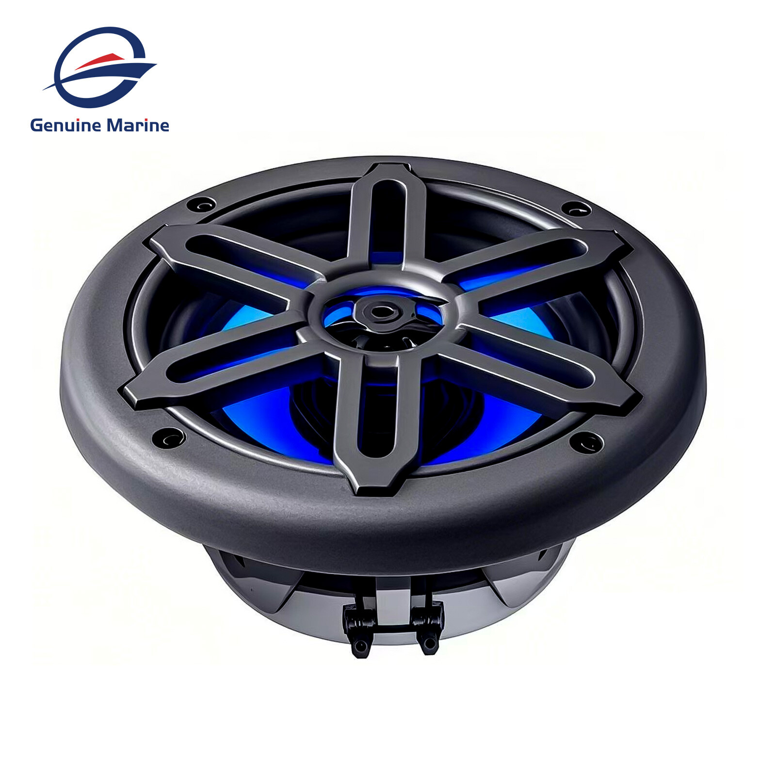 Bluetooth Motorcycle Boat Marine Stereo Audio System w/ 300W Waterproof Speakers