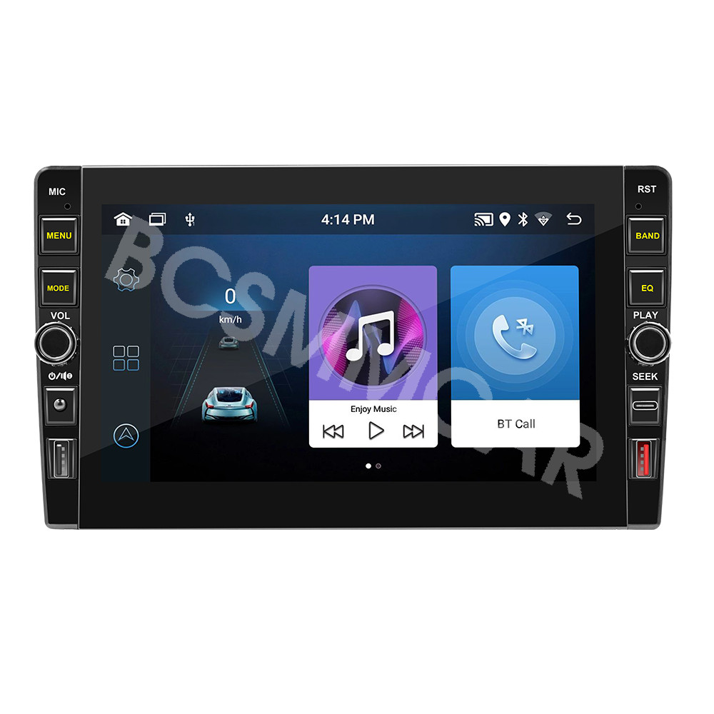 Stereo Radio 9in Car GPS Navigation Android 12 MP5 Player WIFI/FM/USB Head Unit
