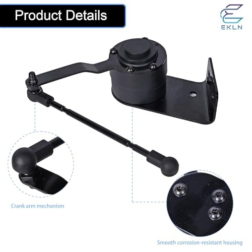 Suspension Ride Height Sensor Front Driver Side Compatible with 2007 15098628