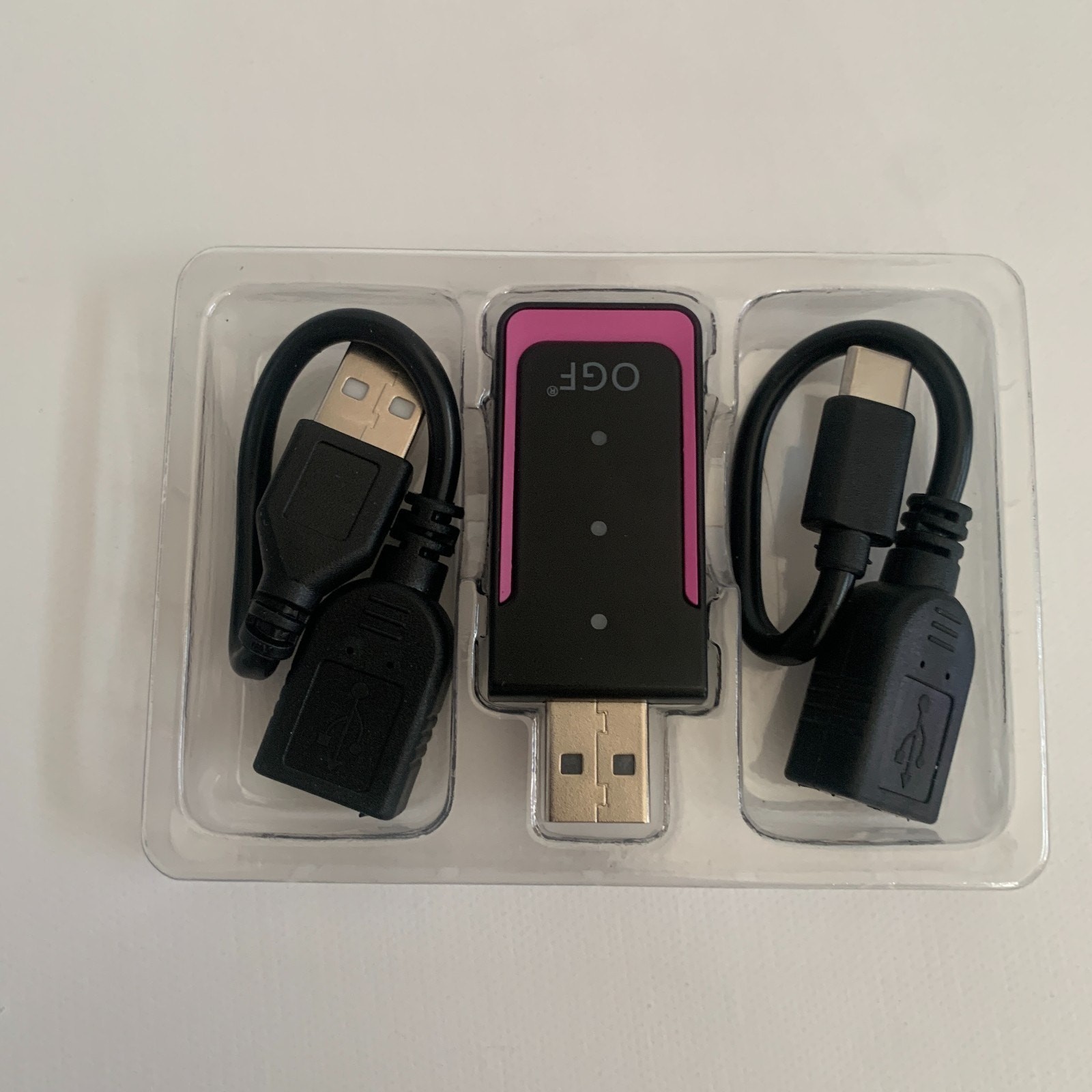 OGF High Speed Connection Wireless CarPlay Adapte Android 11+ And iPhone iOS 10+