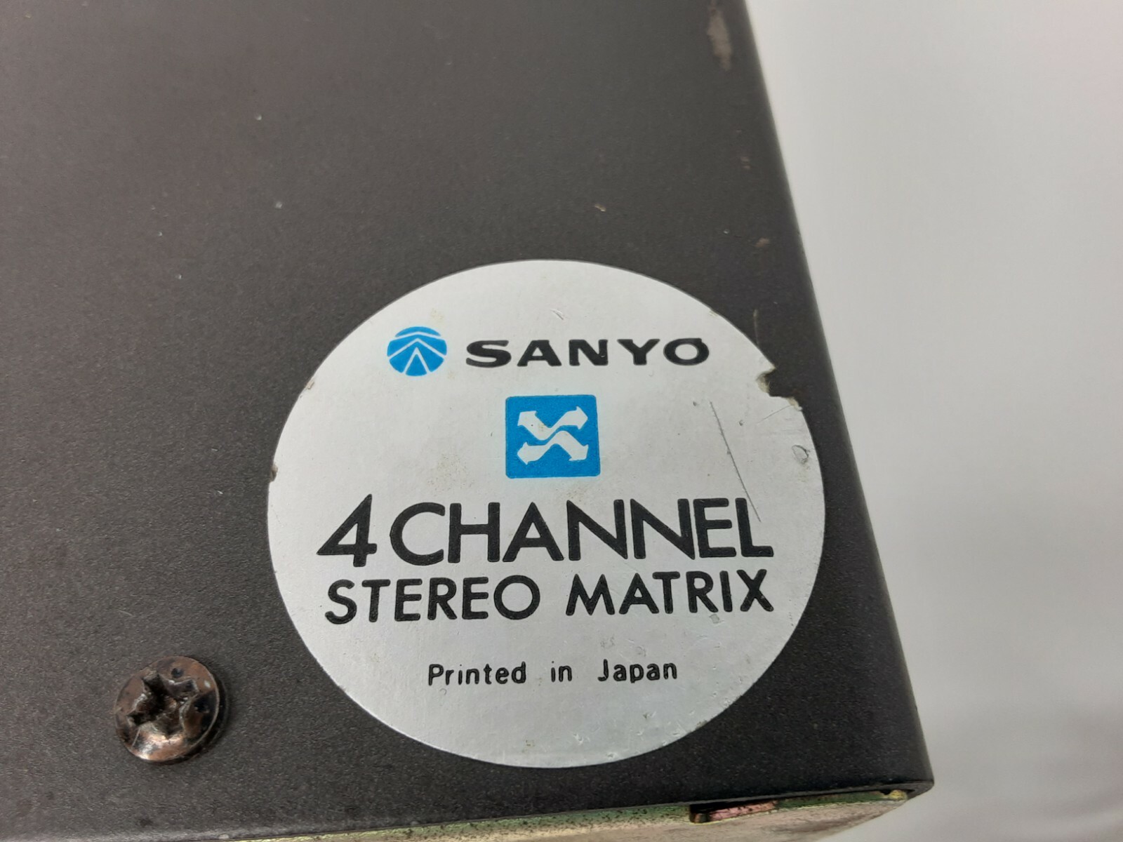 Vtg HTF Sanyo FT 453M Cassette Car 4-Channel Stereo Matrix Japan 1971-1974 Rare
