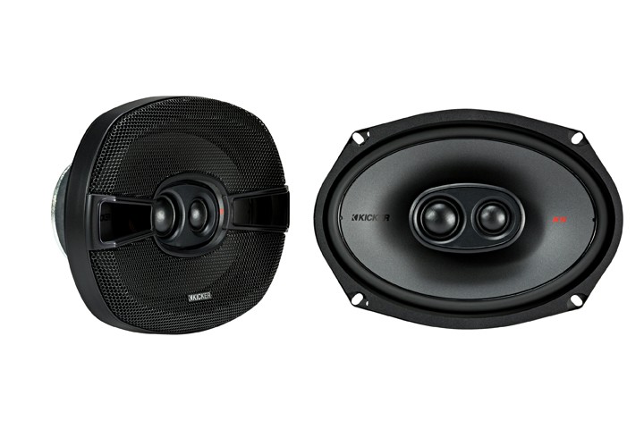 Alpine UTE-73BT Receiver No CD Kicker 44KSS504 5.25″ 44KSC69304 6×9″ Speakers