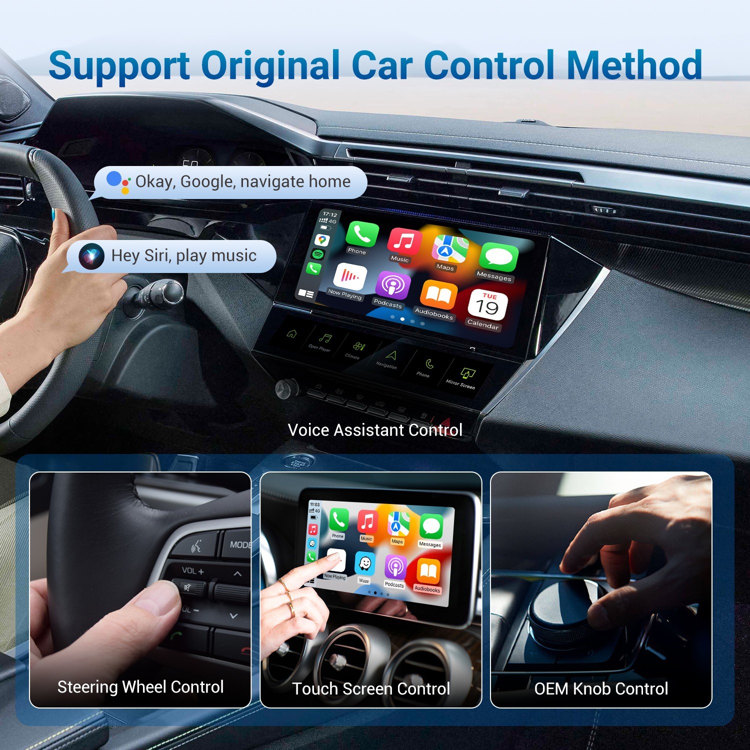 2024 AI Box Wireless Carplay & Android Auto YouTube & Netflix Multimedia Player