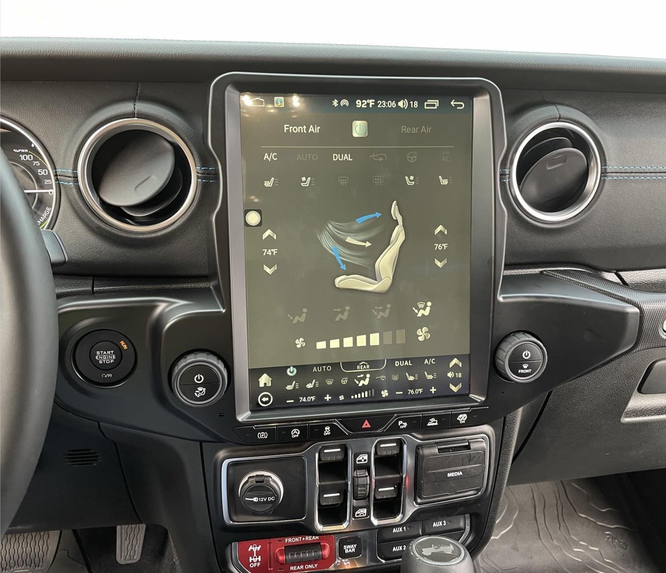 12.1″ Car Radio For Jeep Wrangler JL Gladiator 2018-2022 Gps Navigation Stereo