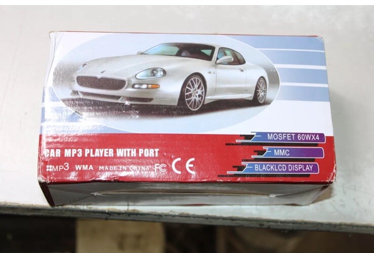 Aigoss Car MP3 Player With USB/SD Port 60W x 4 JSD520