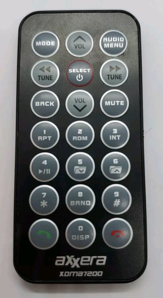 Original Axxera XDMA7200 Remote Control