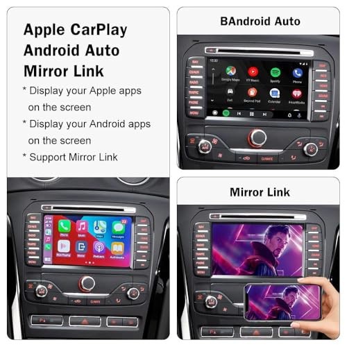 Sync2 Carplay CARabc Ford 2013-2015 Mirrorlink USB