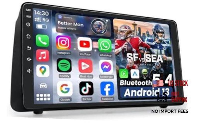 [4G+64G] Car Radio Stereo for Dodge Grand Caravan 2011-2020: Upgrade 9 Inch