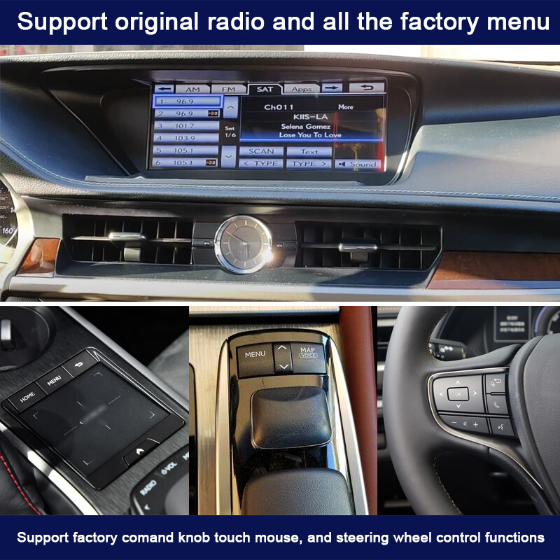 Android Gps Navigation Bluetooth For Lexus Gs Gs250 Gs300 Gs350 12~16 Carplay