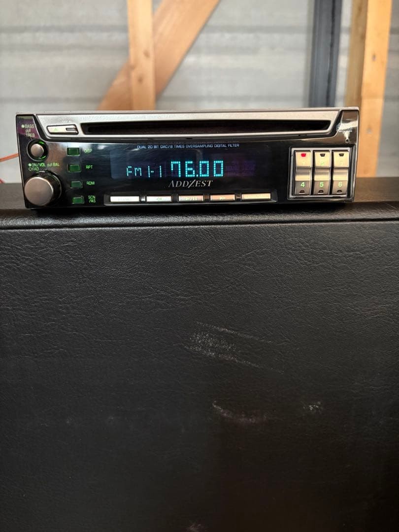 ADDZEST DRX9255 Vintage JDM CD Head Unit Car Stereo Tested Working