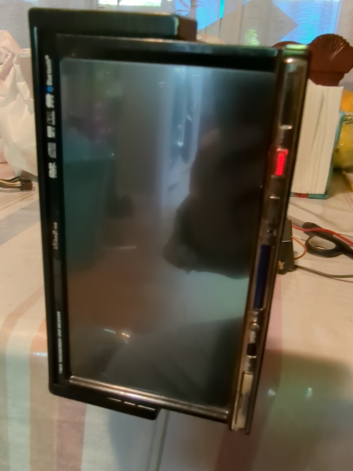 Ouku 2 Double Din 7 Inches Touchscreen DVD Receiver – Black #4787 Z37 B2