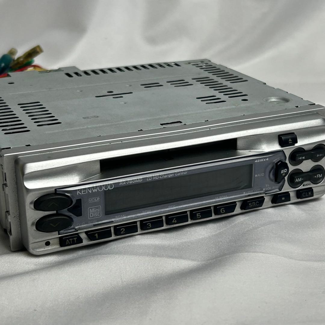 KENWOOD RX-780ME MD Player Portable MiniDisc Deck Works Tested