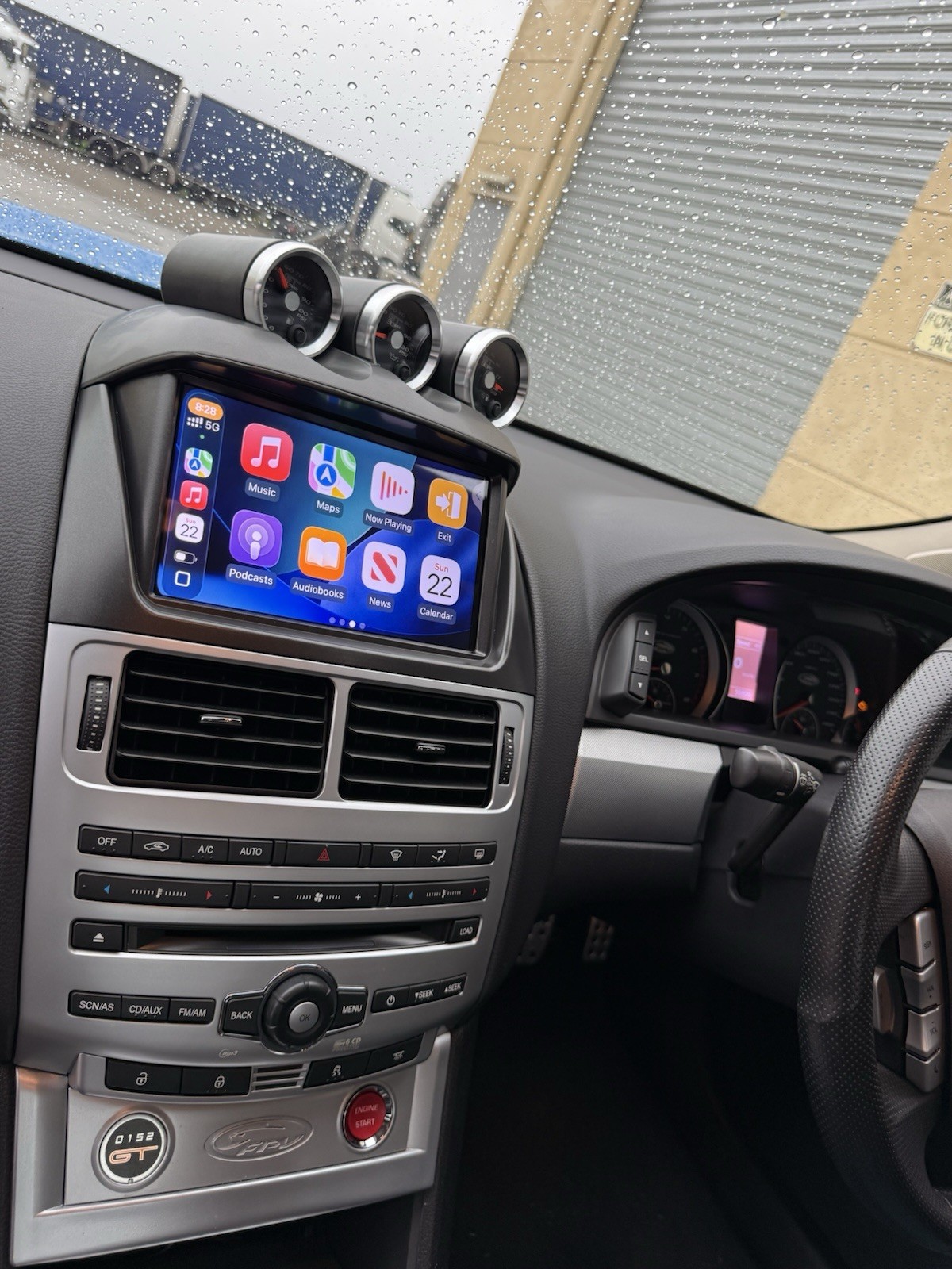 COMBO DEAL— FG MK1/MK2 | SatNav +GPS —Wireless CarPlay | Triple Gauge Pod/Fascia