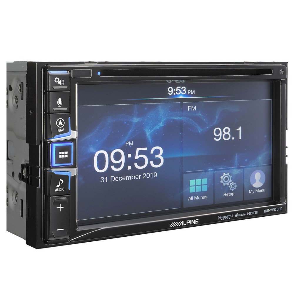 Alpine INE-W970HD 6.5″ Navigation with built-in GPS navigation
