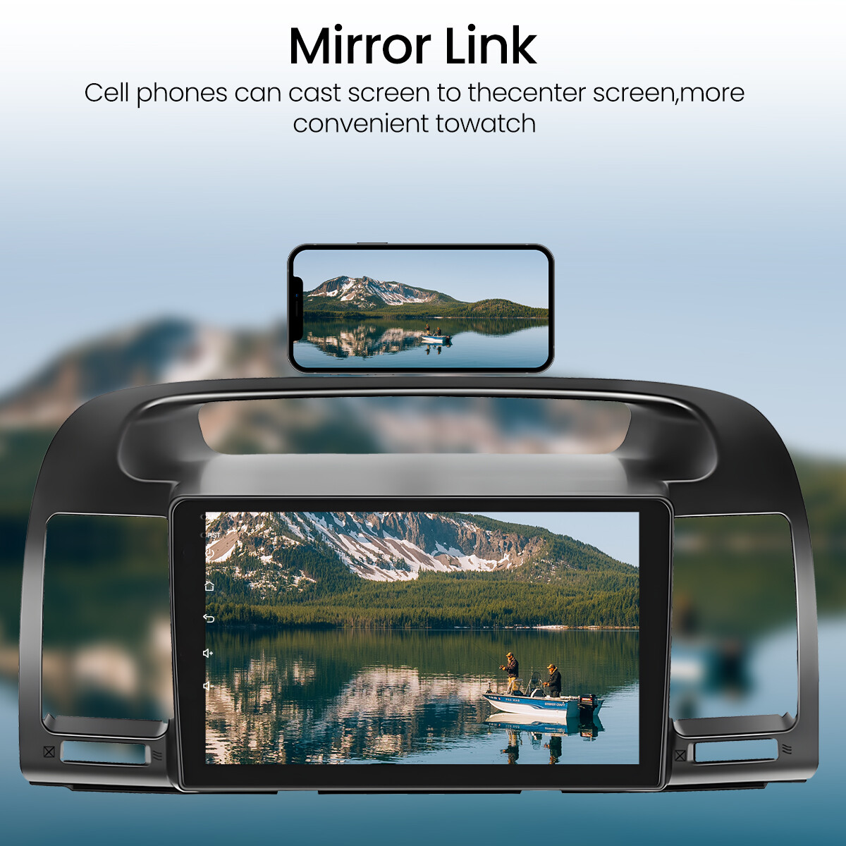 5G Wifi Radio HiFi SWC Backup Camera For 2002-06 Toyota Camry Carplay Android