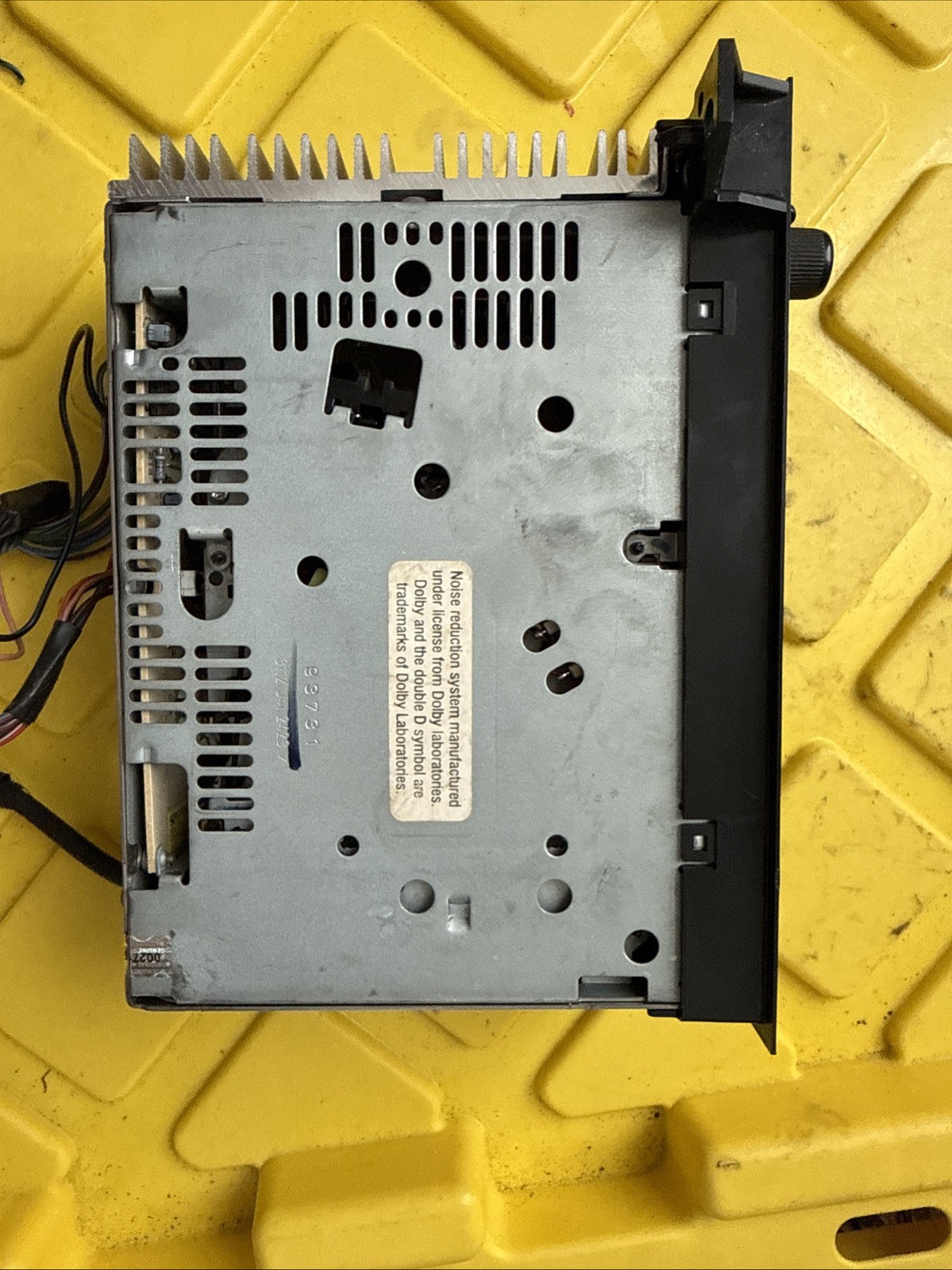 TESTED 2001 Dodge Ram Van Radio Cassette Player P56038933AB RAS Black AM/FM