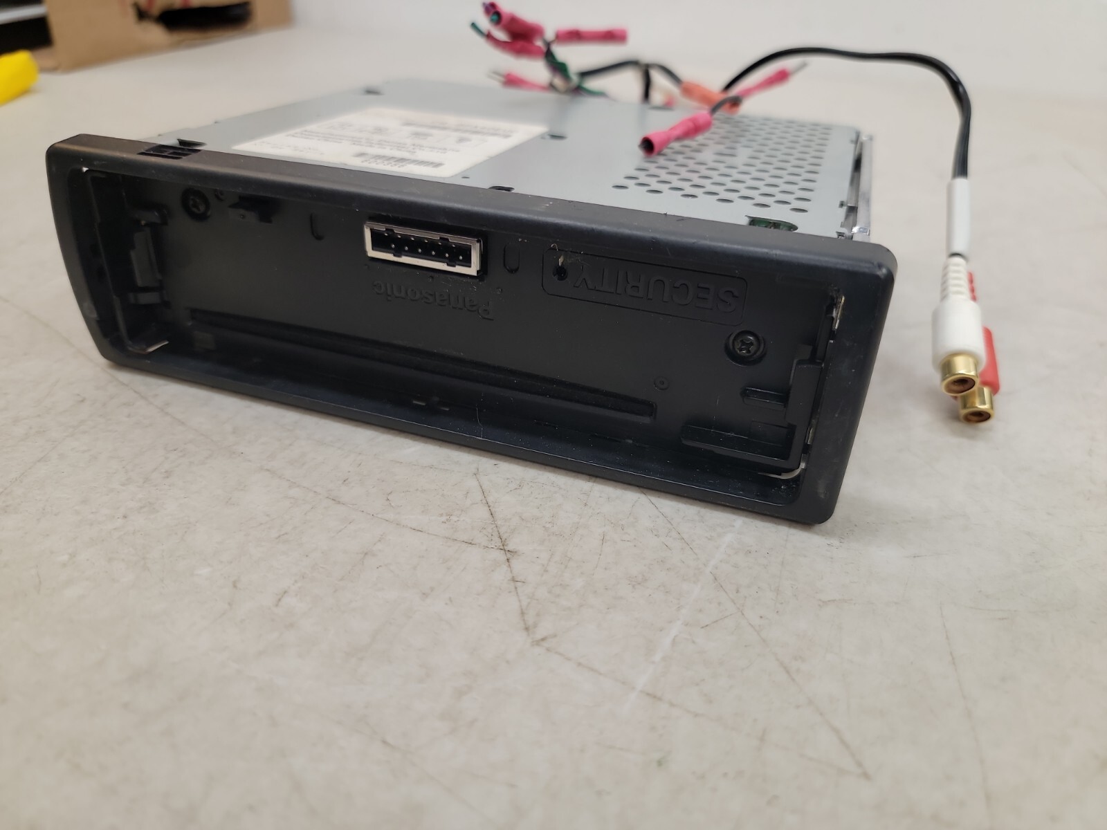 Panasonic DPX40 cd player receiver MXE stereo player in dash CQDPX40EUC
