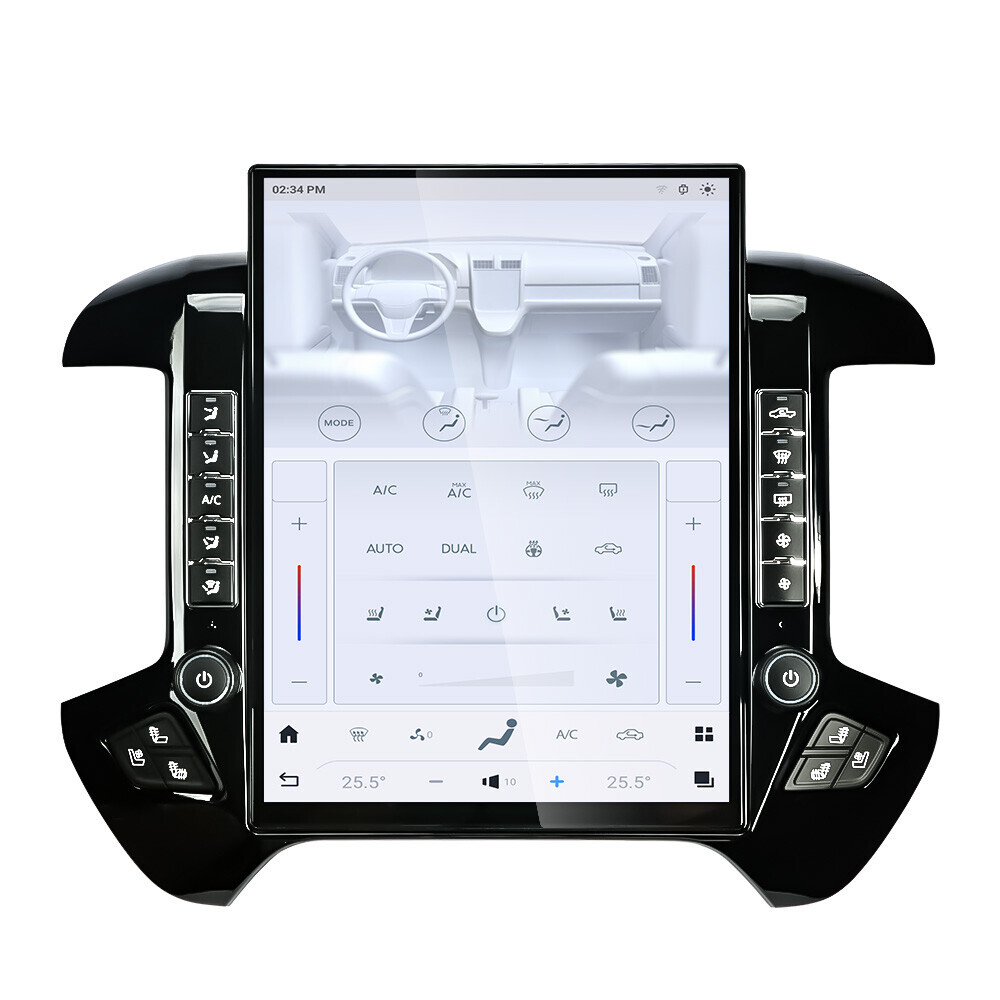 15.6″ For Chevrolet Silverado Gmc Sierra 2013-2020 Car Radio Tesla Style Stereo