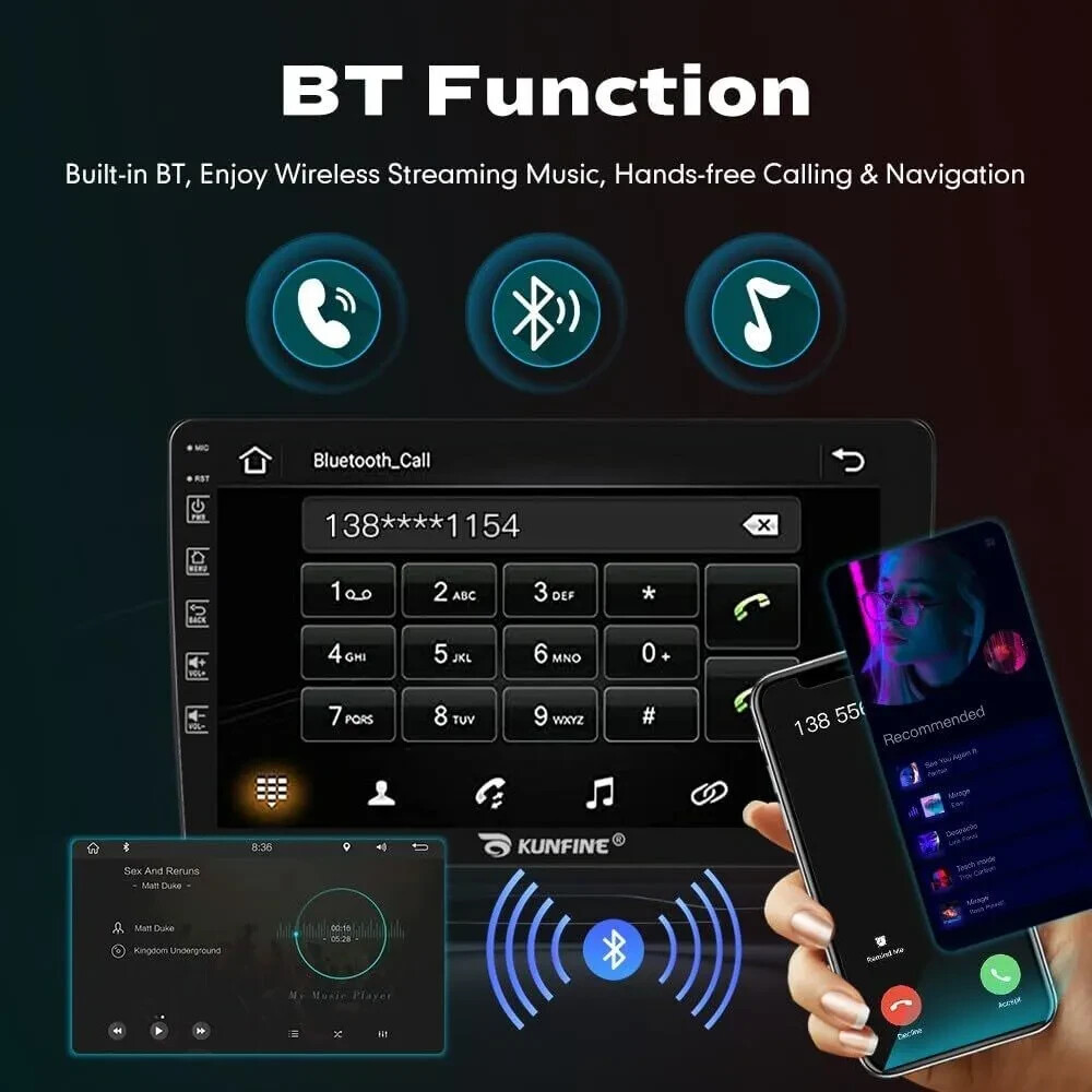 32GB Android 12 Car Radio Navi GPS Stereo For Chevrolet Camaro 2010-2015 +Camera