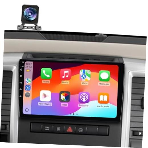 8Core 64GB Car Radio Stereo for Dodge RAM 1500 4GB+64GB with Backup Camera