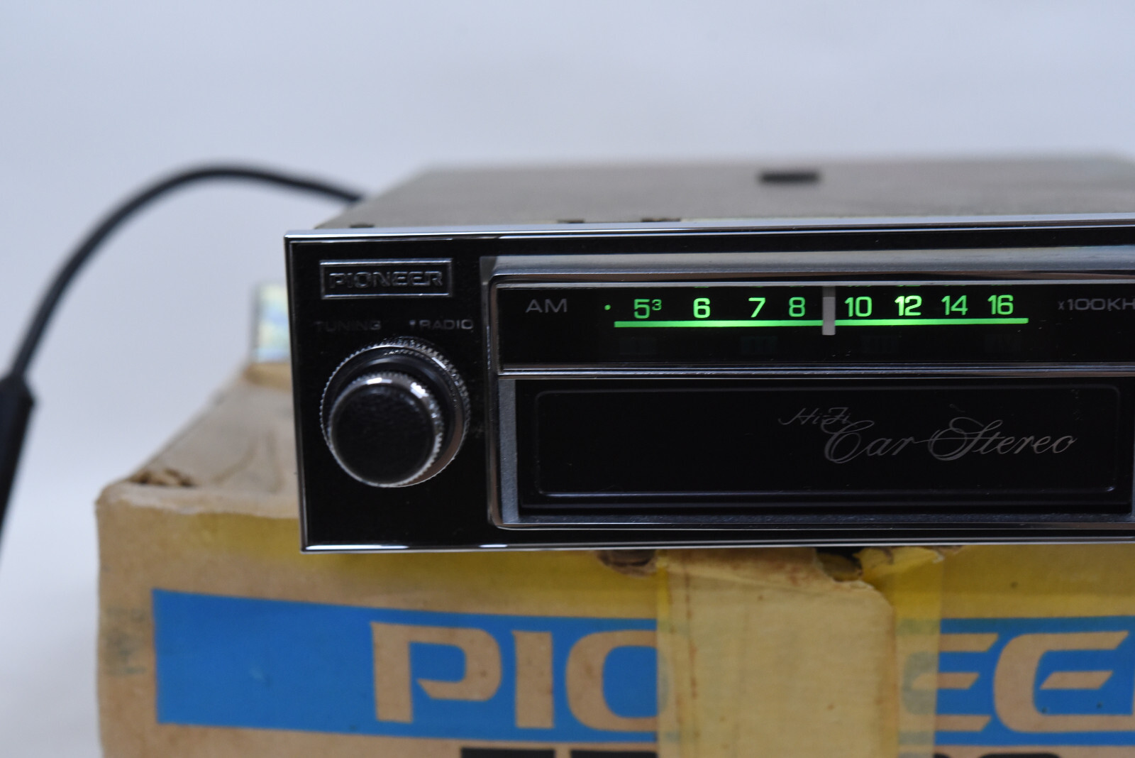 Pioneer TP-A86 8-Track Tape Player Car Stereo with AM Radio – Vintage – NEW Belt
