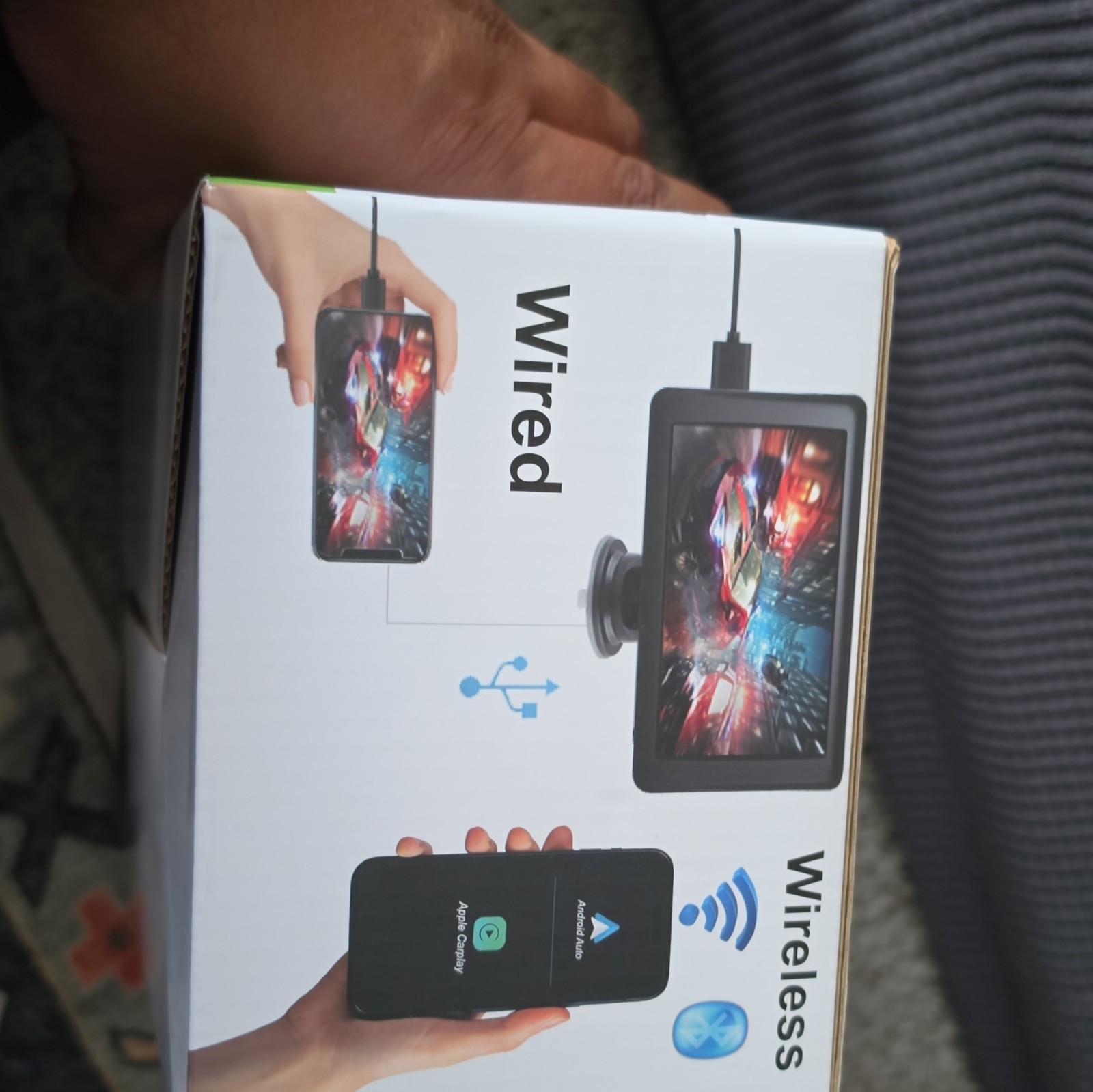 PL11002 9″ HD Touchscreen Digital Media Receiver w/ CarPlay Android Auto BT